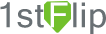 1stFlip logo, pdf flip book maker