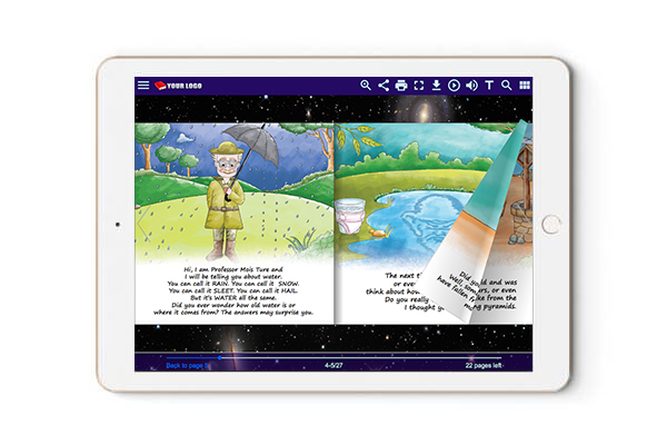 Digital story book Maker - Create Online story book with Page flip effect