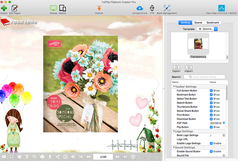 FlippingBook Online Update: GIFs in Your Flipbooks