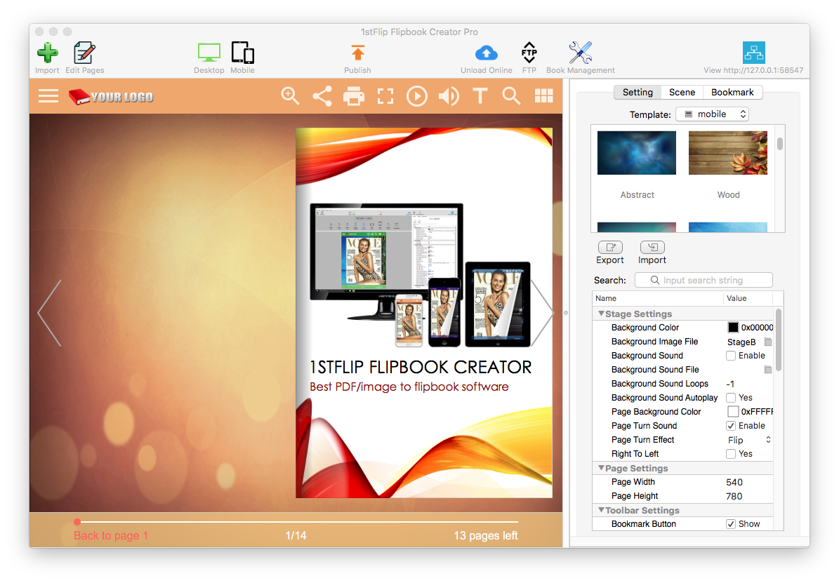 How to add videos, links, and images to my flipbook?